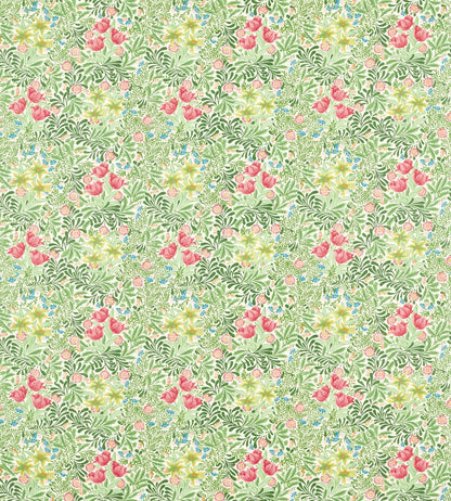 Bower Fabric by Morris & Co Boughs Green/Rose