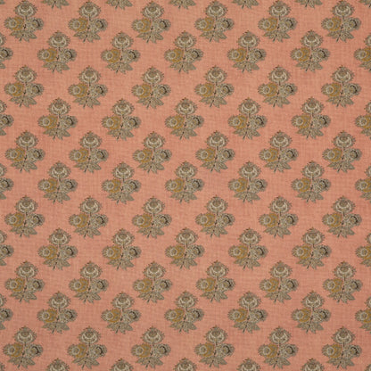 Poppy Paisley Fabric by G P & J Baker in Blush