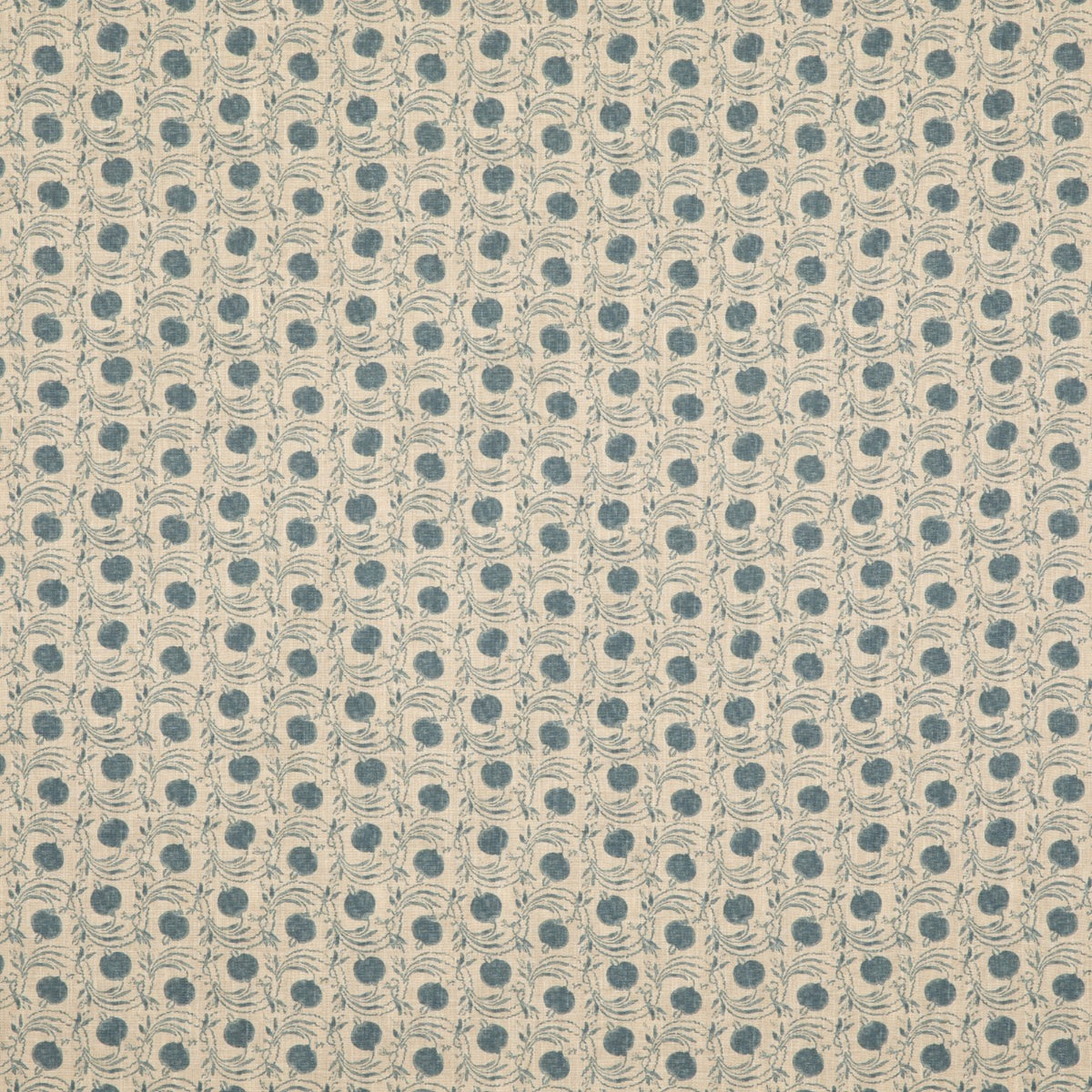Seed Pod Fabric by G P & J Baker in Blue