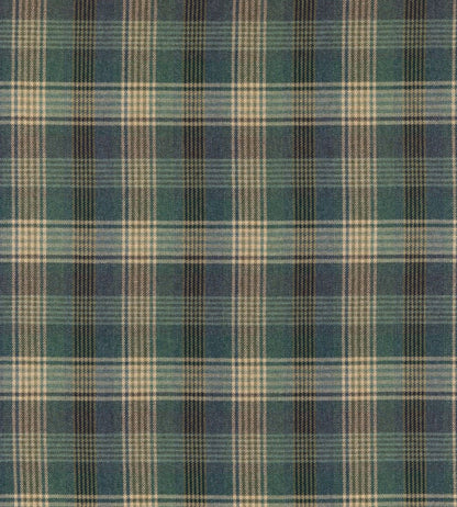 Braemar Fabric by Mulberry Home Blue