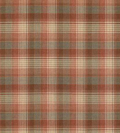 Braemar Fabric by Mulberry Home Russet