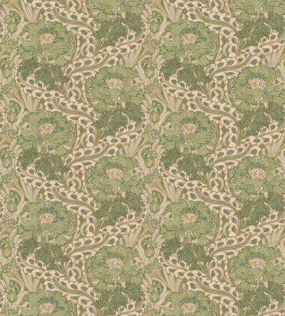 Brantwood Wallpaper by GP & J Baker Green