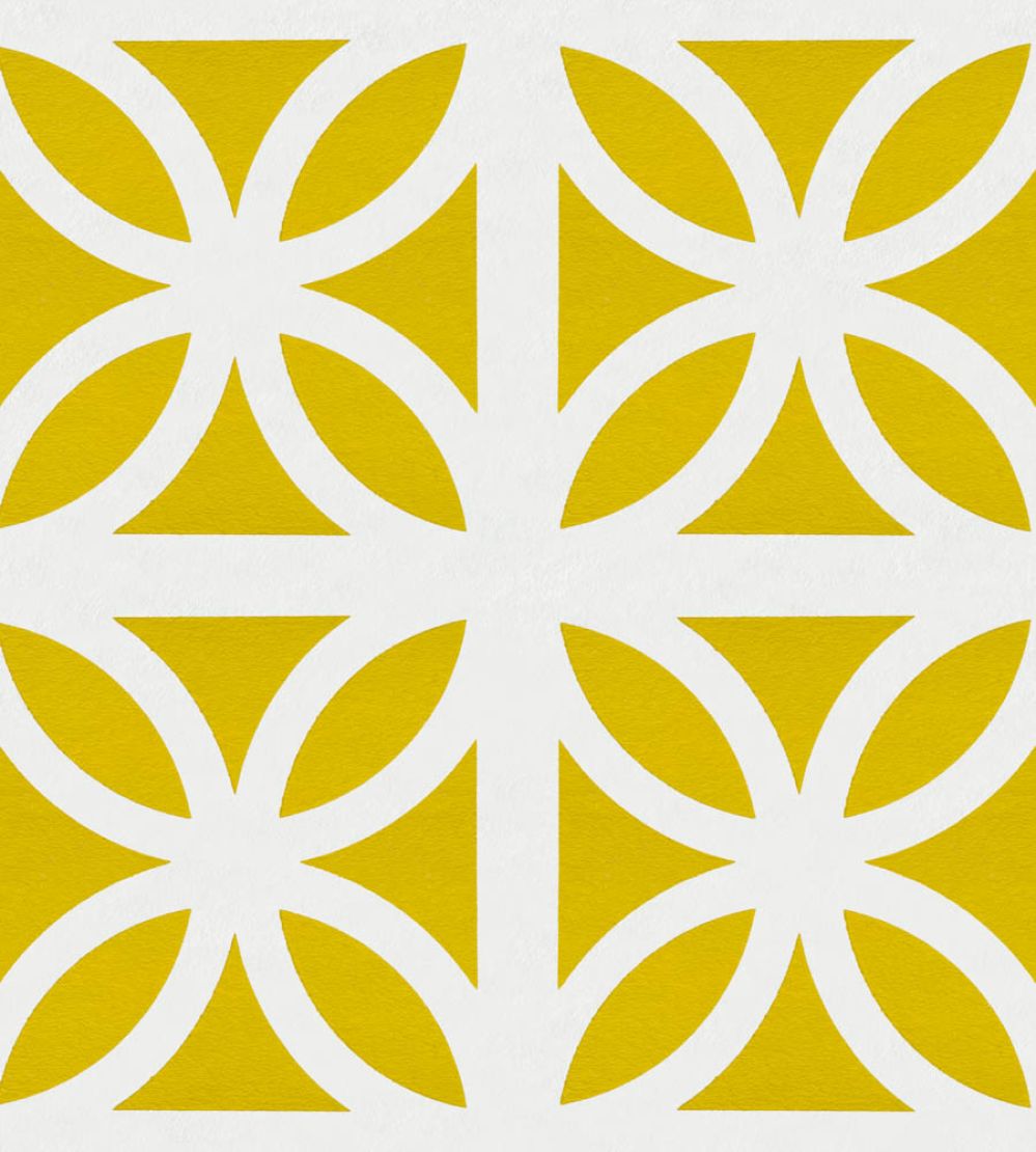 Breeze Wallpaper by Mini Moderns Mustard