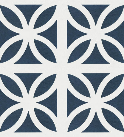 Breeze Wallpaper by Mini Moderns Washed Denim