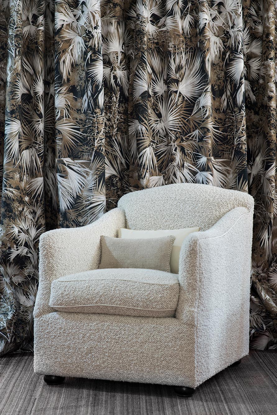 Bridget Fabric by Pierre Frey shown in a room setting (view 2)