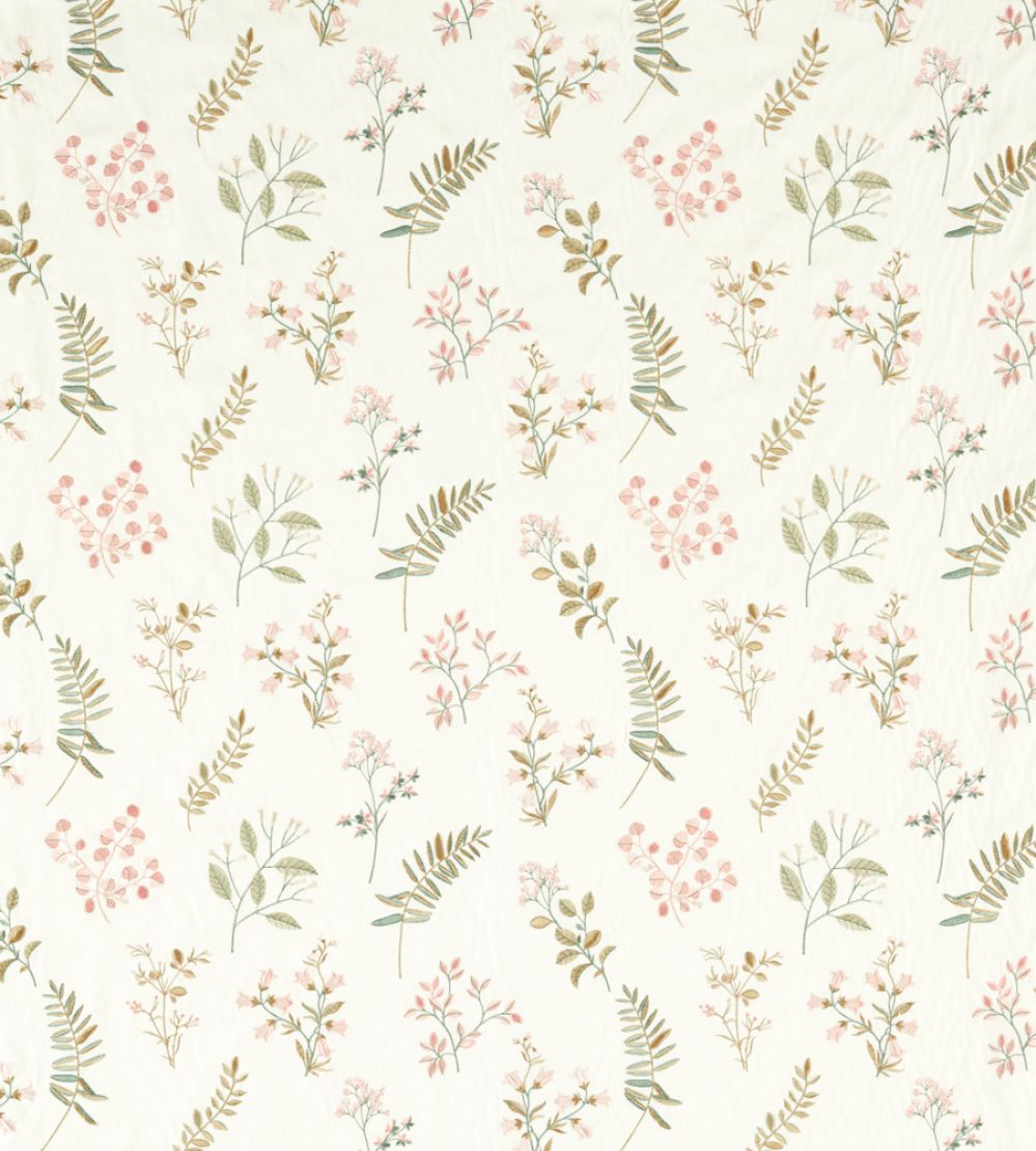 Brigitte Fabric by Clarke & Clarke Blush