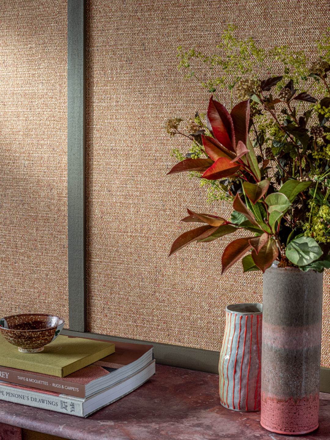 Briig Wallpaper by Pierre Frey shown in a room setting (view 2)