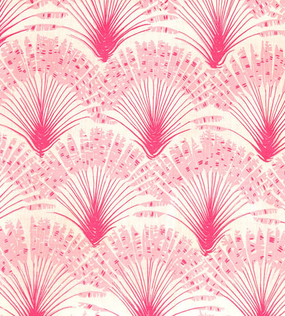 Brisa Fabric by Christopher Farr Cloth Hot Pink