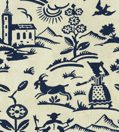 Brixen Wallpaper by MINDTHEGAP Blue