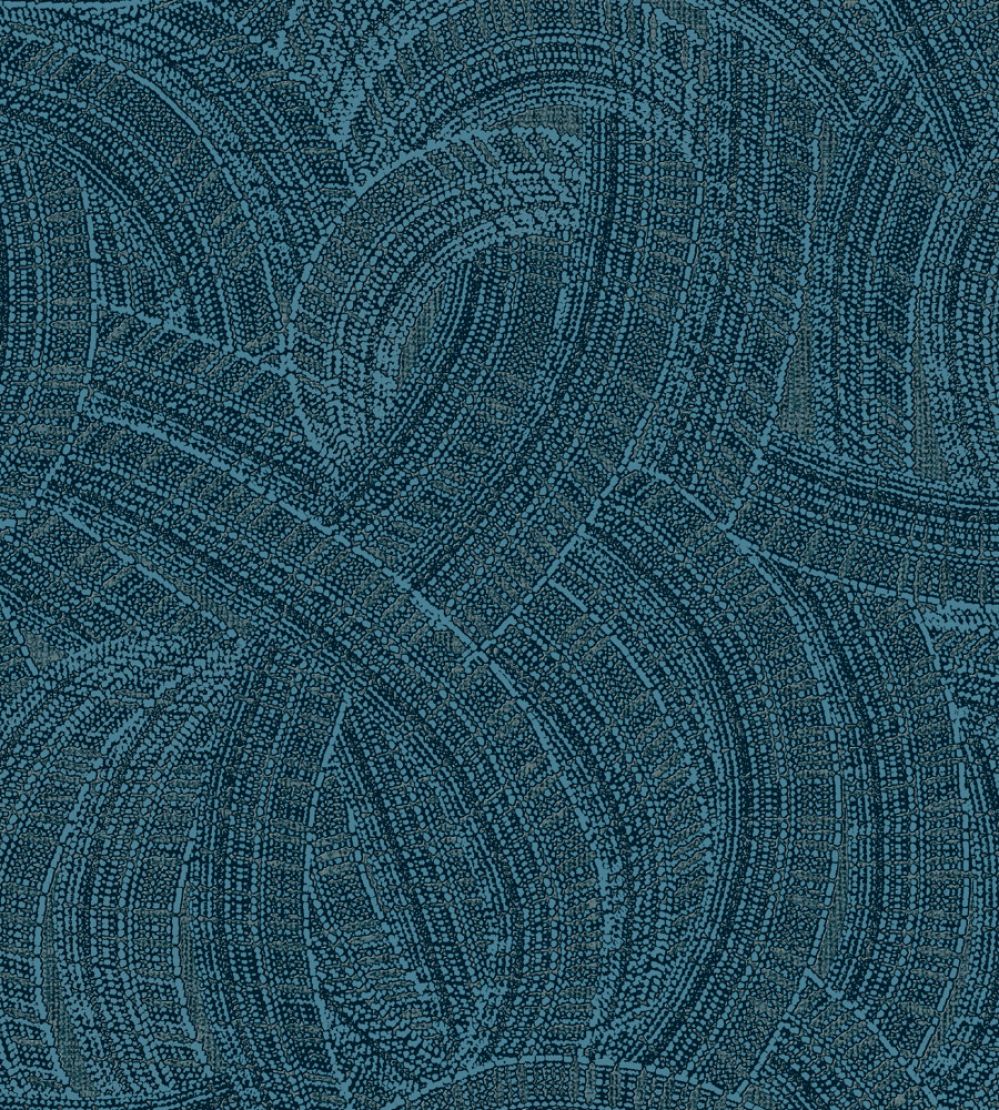 Brocade Fabric by Arley House Cyan