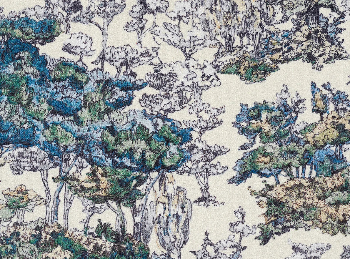 Broceliande Broadloom Carpet by Pierre Frey in Forêt (FT298001)