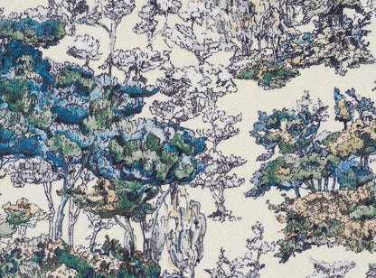Broceliande Broadloom Carpet by Pierre Frey in Forêt (FT298001)