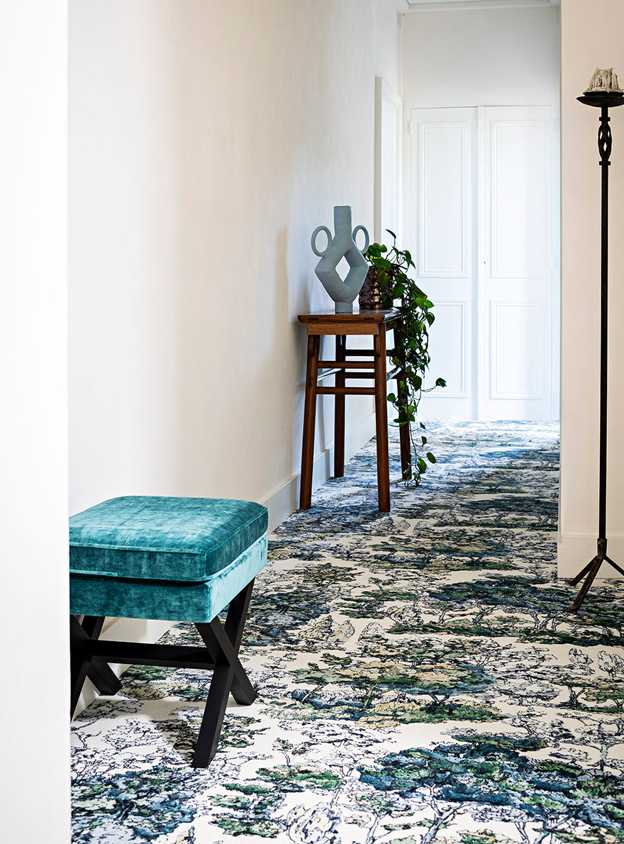 Broceliande Broadloom Carpet by Pierre Frey shown in a room setting (view 1)