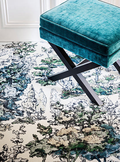 Broceliande Broadloom Carpet by Pierre Frey shown in a room setting (view 2)