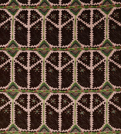 Brocha Fabric by Harlequin Blush/Charcoal
