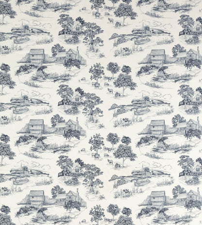 Brockhampton Estate Fabric by Sanderson Woad