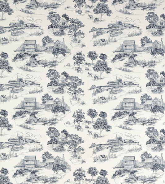 Brockhampton Estate Fabric by Sanderson Woad