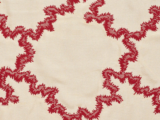 Broderie Montespan Fabric by Le Manach in Broderie Montespan B90 (L3897_BRODERIE_MONTESPAN_B90_FE)