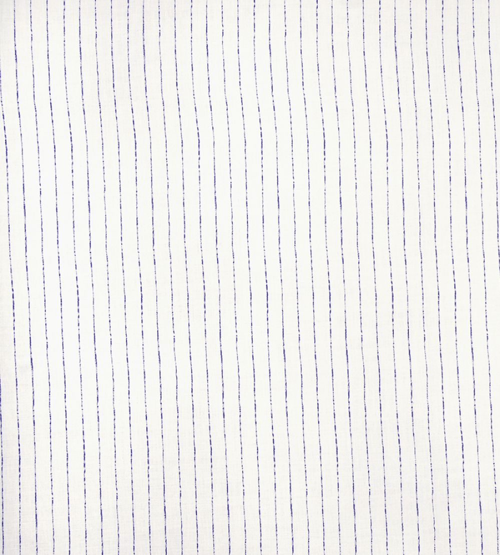 Broken Stripe Fabric by Christopher Farr Cloth Indigo