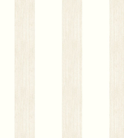 Brome Stripe Wallpaper by Christopher Farr Cloth Beige