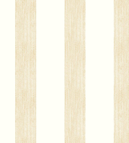 Brome Stripe Wallpaper by Christopher Farr Cloth Gold