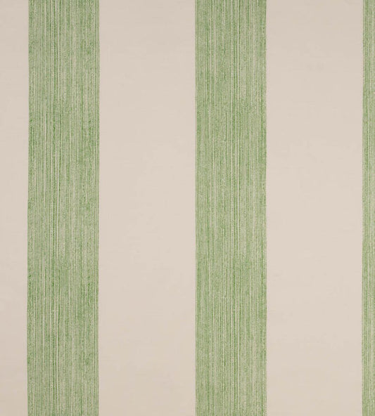 Brome Stripe Fabric by Christopher Farr Cloth Green