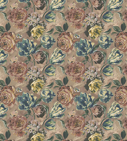 Bronte Wallpaper by Arley House Chalk Pink