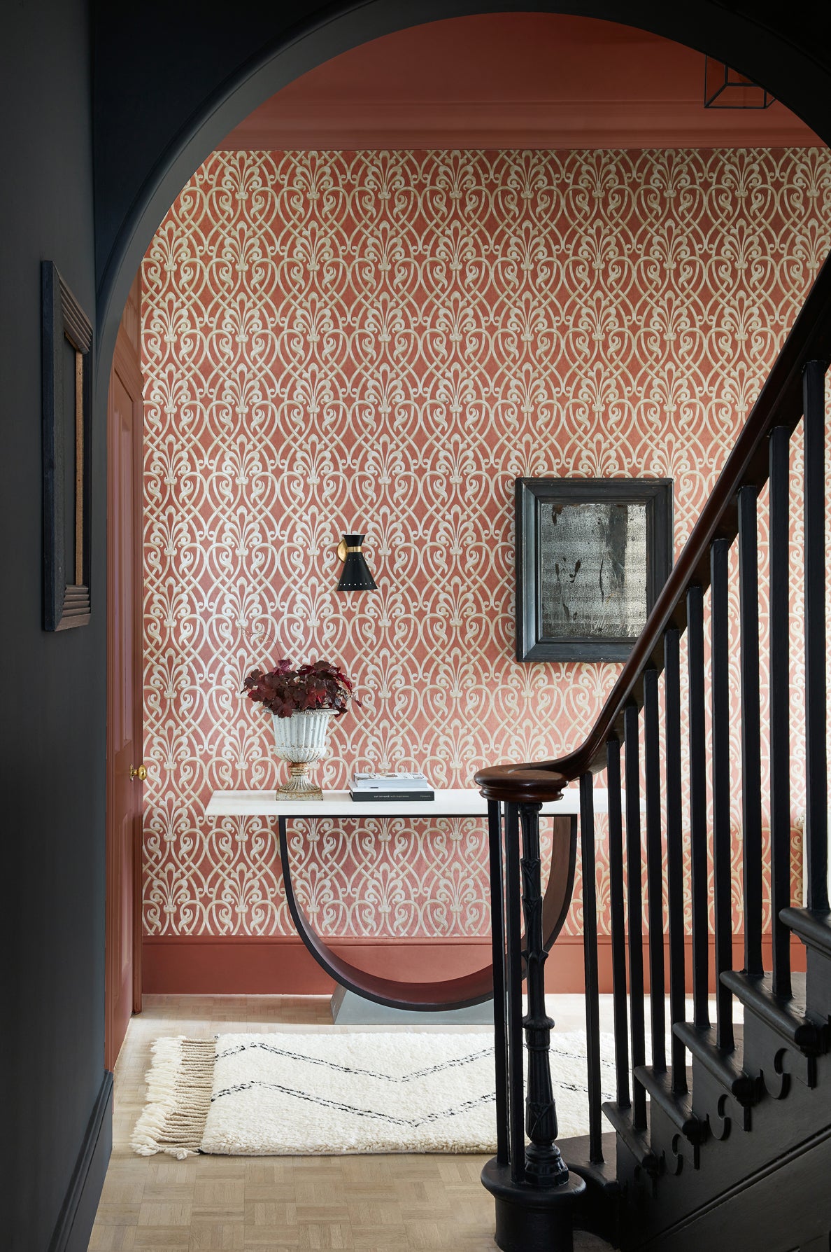 Brook Street wallpaper by Little Greene in Etruscan