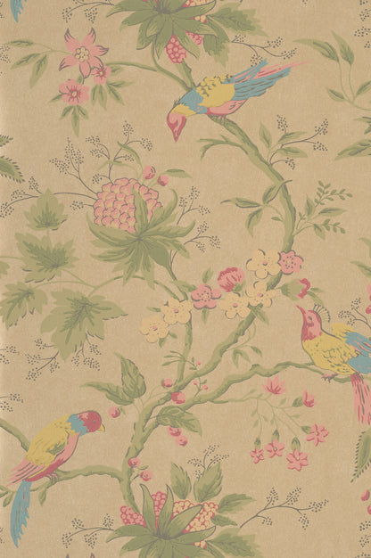 Brooke House wallpaper by Little Greene in Parchment