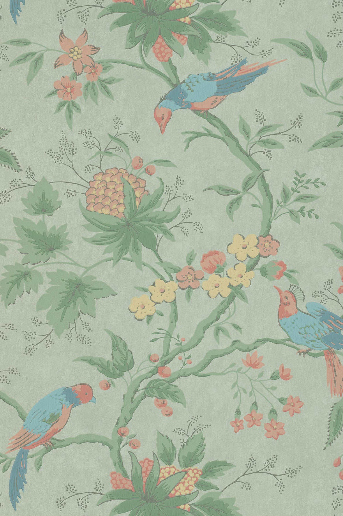 Brooke House wallpaper by Little Greene in Silk