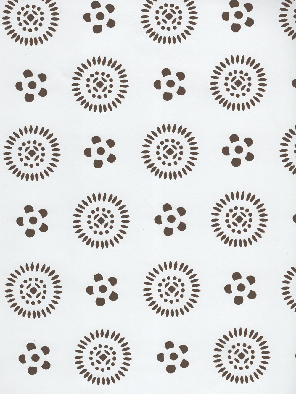 Cecil Brown on White Patent Vinyl wallpaper by China Seas