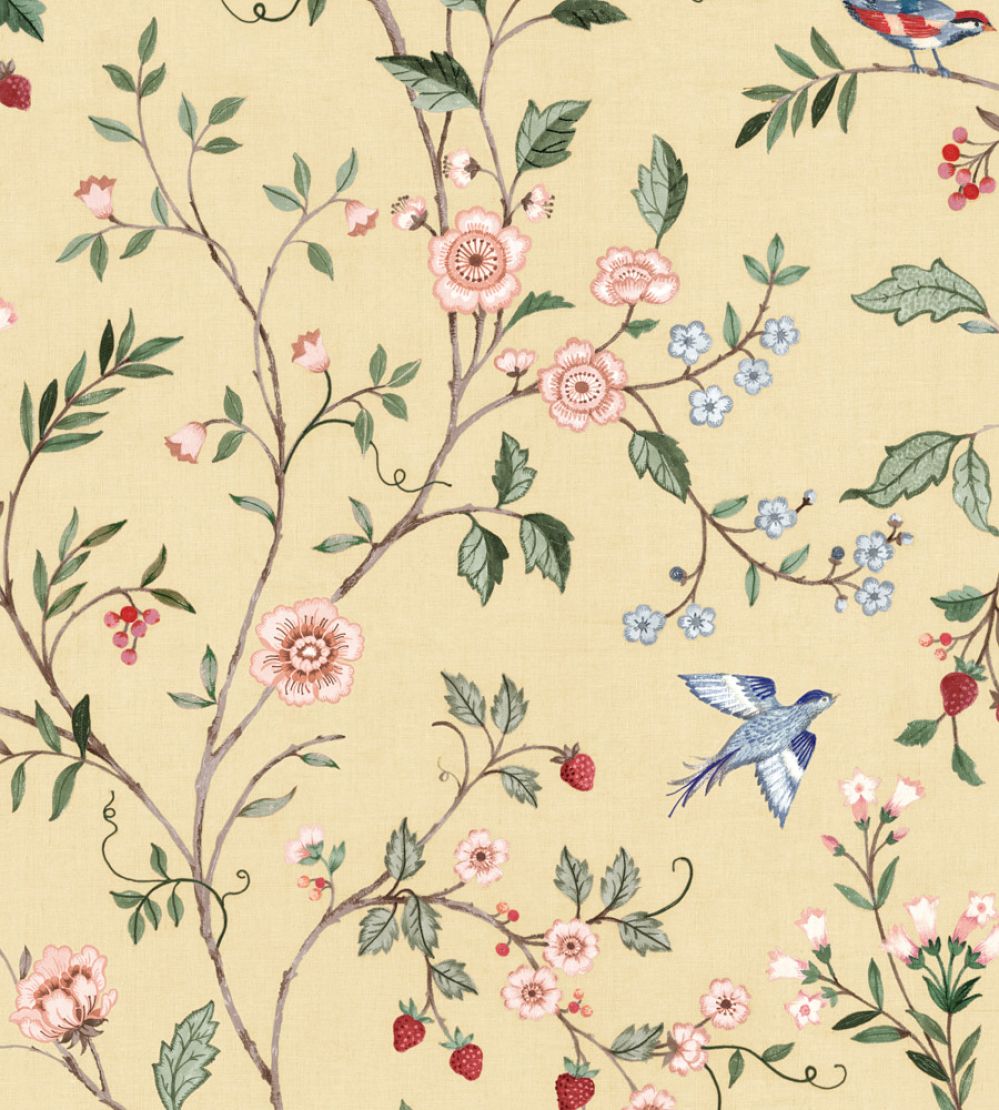 Bucolic Wallpaper by Coordonne Buttercream