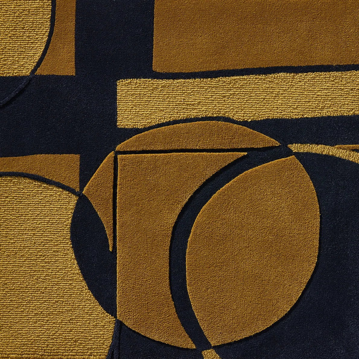 Bulles Rug by Pierre Frey in Moutarde (FT119001)