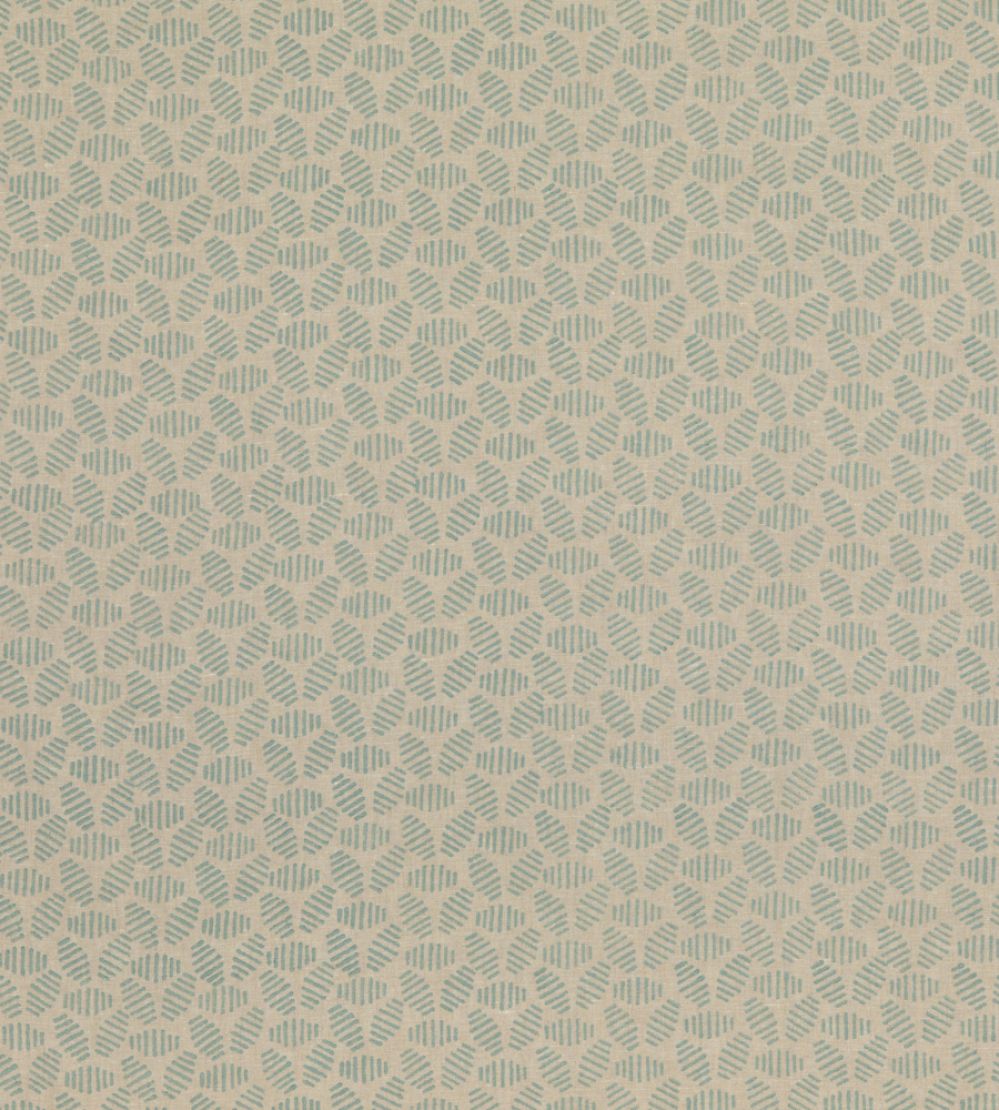 Bumble Bee Fabric by Baker Lifestyle Aqua