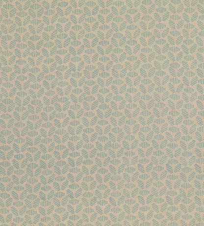 Bumble Bee Fabric by Baker Lifestyle Aqua