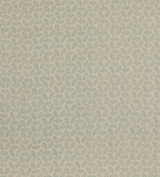 Bumble Bee Fabric by Baker Lifestyle Aqua