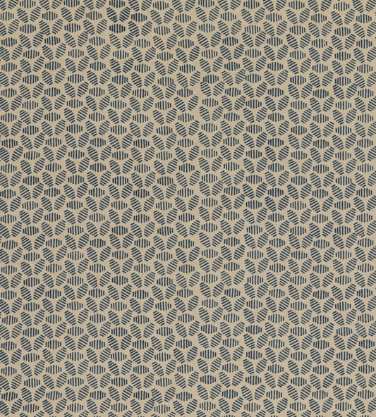Bumble Bee Fabric by Baker Lifestyle Indigo