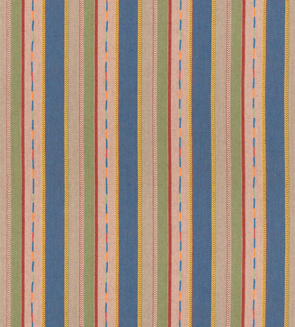 Bunty Fabric by GP & J Baker Blue/Green