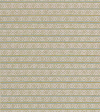 Burford Stripe Fabric by GP & J Baker Aqua/Green