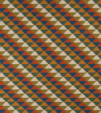 Busy Lizzie Fabric by Christopher Farr Cloth Olive