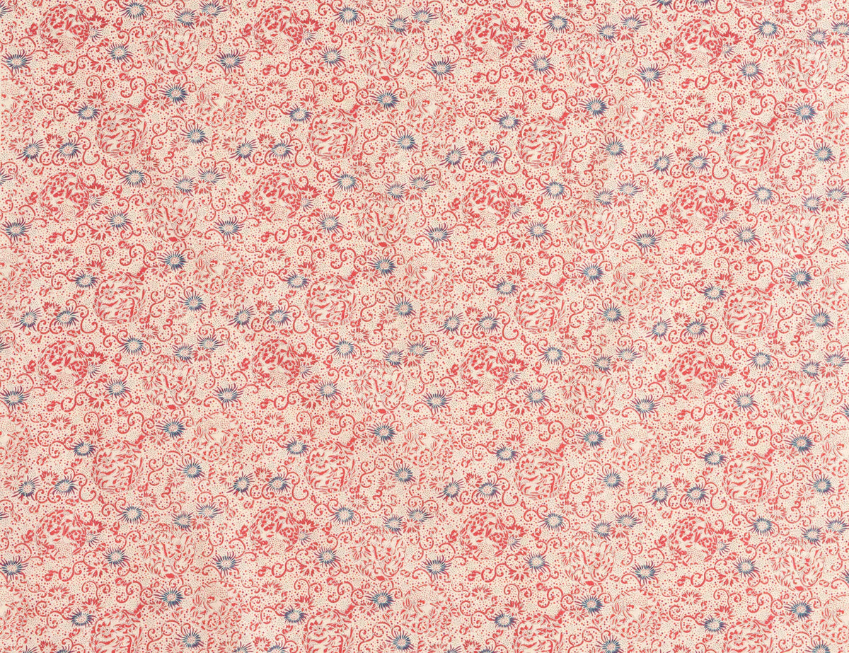 Butterfly Fabric by Le Manach in Rouge (L4226002)