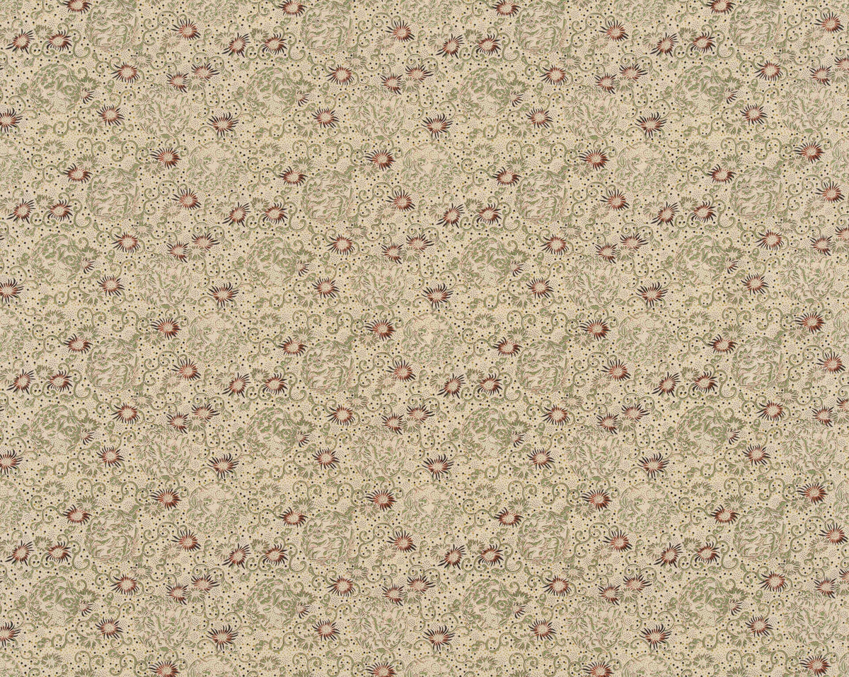 Butterfly Fabric by Le Manach in Vert (L4226001)