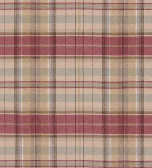 Byron Fabric by Sanderson Cherry/Biscuit