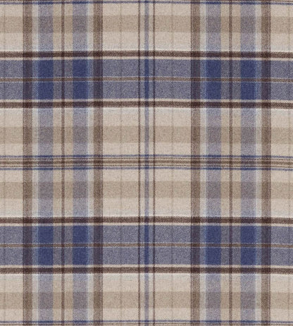 Byron Fabric by Sanderson Indigo/Stone