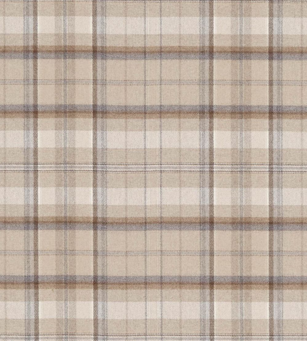 Byron Fabric by Sanderson Linen/Pebble