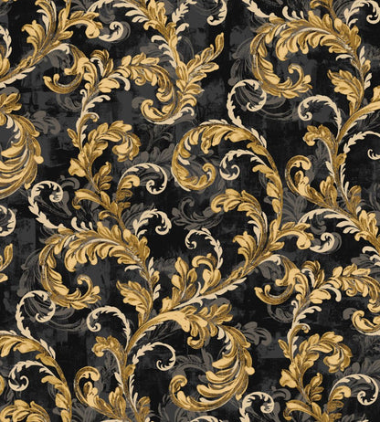 Byzantine Damask Wallpaper by Coordonne Onyx