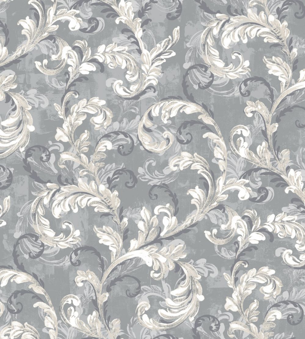 Byzantine Damask Wallpaper by Coordonne Pearl