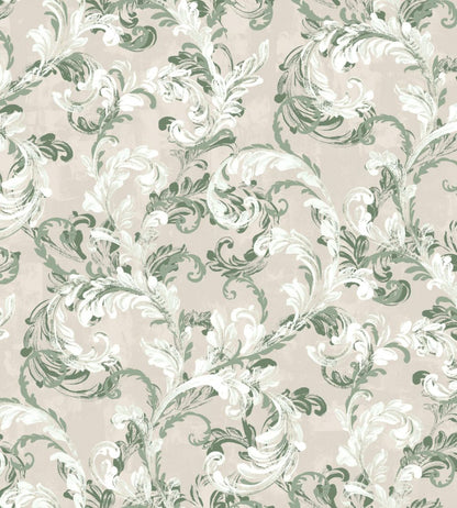 Byzantine Damask Wallpaper by Coordonne Sage