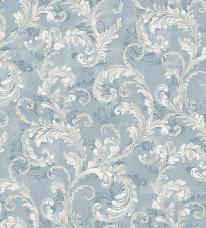Byzantine Damask Wallpaper by Coordonne Sapphire