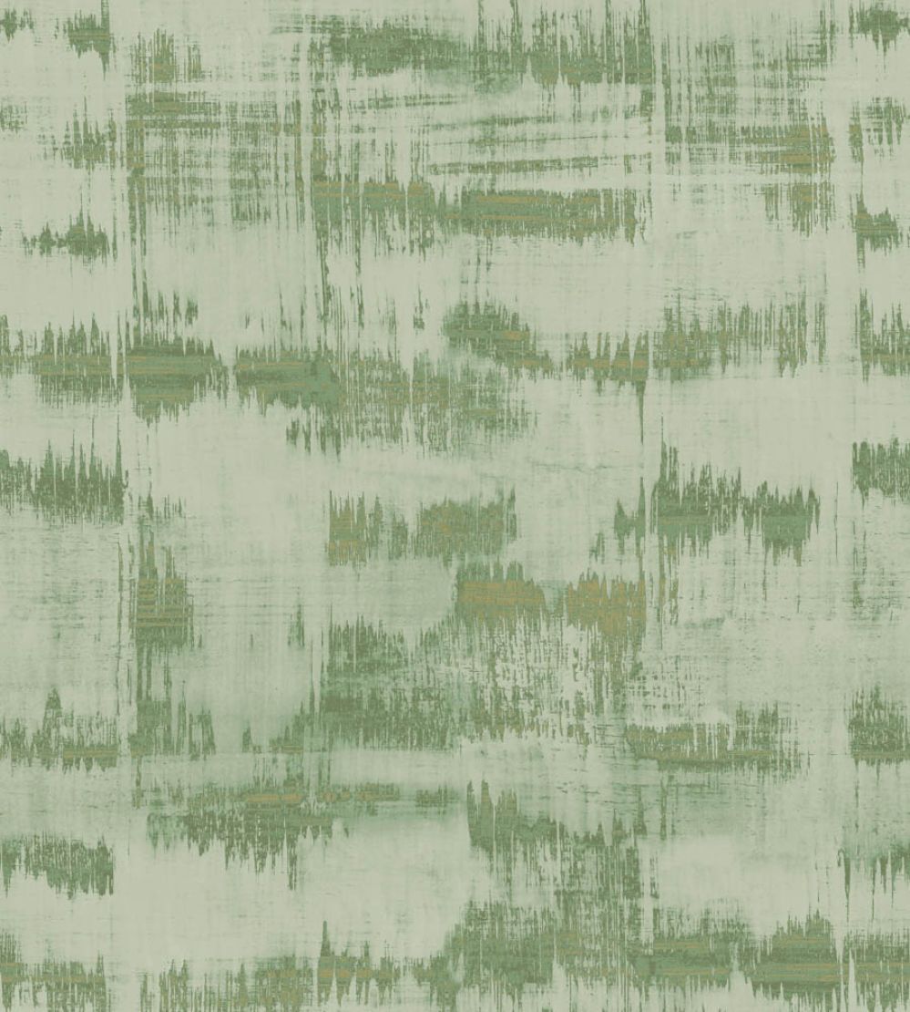 Cabin Vinyl Wallpaper by Christopher Farr Cloth Fennel